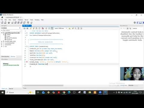 CREAR UNA BASE DE DATOS EN MYSQL