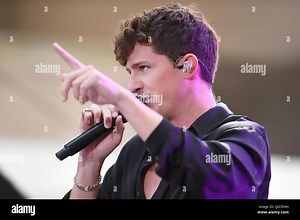 Singer/songwriter Charlie Puth performs on NBC's 'Today' show at Rockefeller Center in New York, NY, July 8, 2022. (Video by Anthony Behar/Sipa USA Stock Photo - Alamy