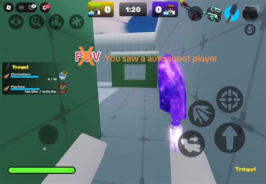 Auto Shoot Player Rivals: A POV Experience