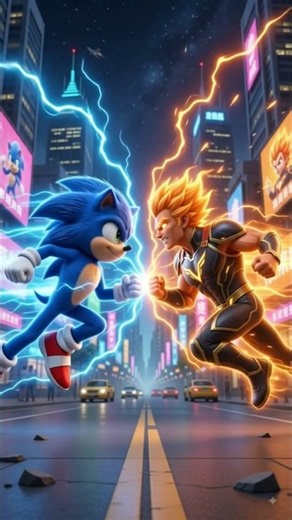 “Sonic vs Goku 😱 Who is Faster? Final Fight Result!” #sonic #goku