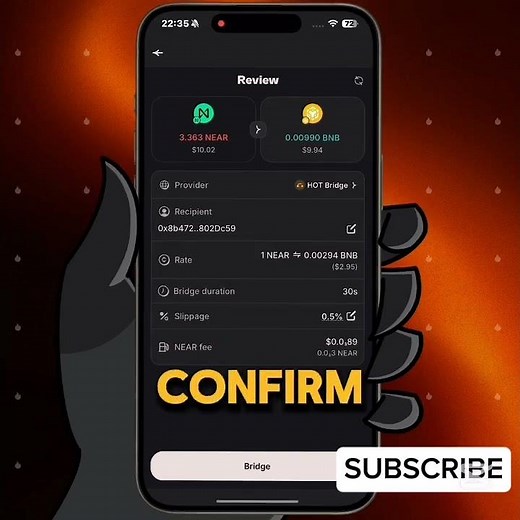 #HOT-WALLET UPDATE! How to Make Cross-Chain Transfers via the Bridge