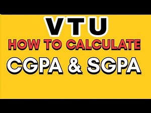 HOW TO CALCULATE CGPA AND SGPA IN VTU #cgpa #sgpa #vtu #vtuexams #vtuupdate #engineering