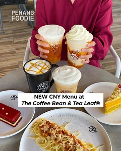 The Coffee Bean & Tea Leaf releases Peaches & Cream beverages, Seasalt-Caramel drinks & ONG-Some CNY seasonal menu 😍 | KL Foodie