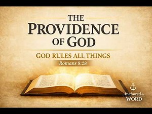 How Christians Should Understand the Providence of God
