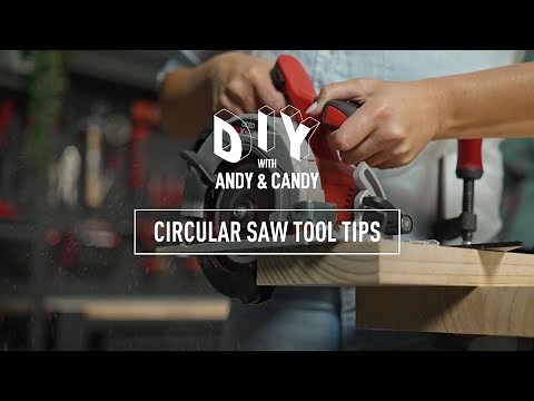 How to Use a Circular Saw & Tool Tips | Ozito DIY with Andy & Candy [PXC 18V Circular Saw]