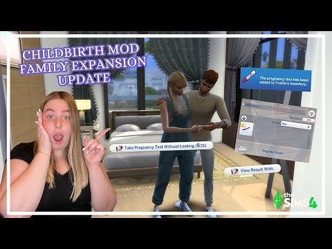 Realistic Childbirth MOD Update 🍼✨ Take Tests Together + New Family Features