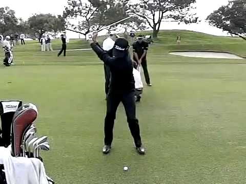 Adam Scott -- Golf Swing -- Iron -- Face On -- Swing Vision