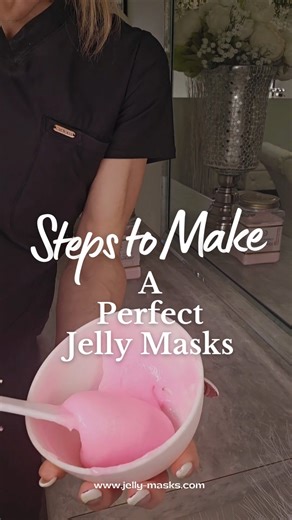 HydroGloJellyMask on Instagram: "Mastering your jelly mask skills? 🎨✨ It’s all about nailing the ratio! 🎨 Ideal Ratio: For a smooth, consistent mask, mix 2 scoops of powder with 1.5 scoops of water. Just starting out? Use 2.5 scoops of powder and 2 scoops of water for a bit more flexibility while you practice. 💧 Thicker Edges for Easy Removal: Apply a thicker layer around the mask's edges. This simple trick ensures a clean, mess-free peel-off in one piece—no hassle! 🌟 Mind the Hairline: Jell