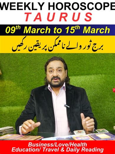 Taurus Weekly Horoscope for March 9–15