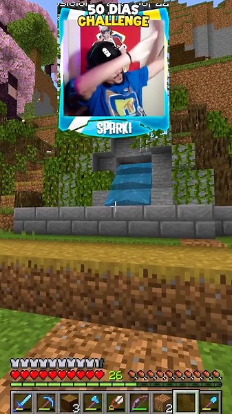 Construcción de Cascada en Minecraft: Tutorial Completo