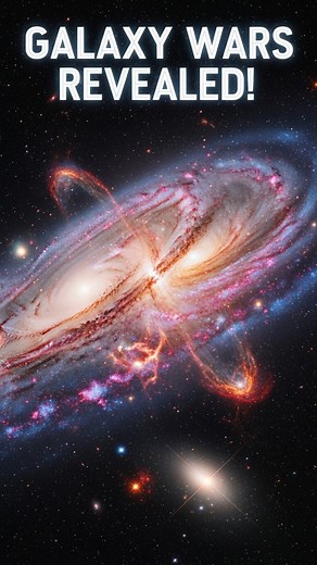 1.8K views · 15 reactions | Andromeda’s Ancient Collisions  https://youtu.be/y0fQjISE7_c #AncientCollisions #GalacticMerge #GalaxyDynamics #videofystudios #beatthegrid | Beat the Grid | Facebook