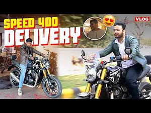 Brother’s Dream Delivered! 🏍️ Speed 400 Finally Home ❤️