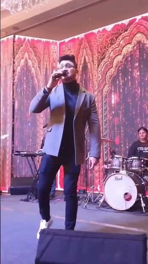 Turning your wedding into a magical concert… one note at a time! 💍🎶" | live band | live singer #live