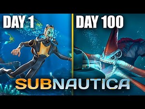 I Survived 100 Days in Subnautica — The Ultimate Underwater Challenge