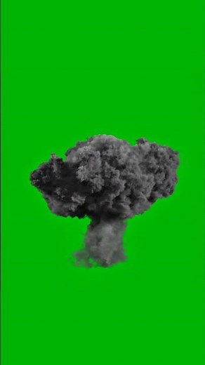 Massive Explosion VFX Green Screen