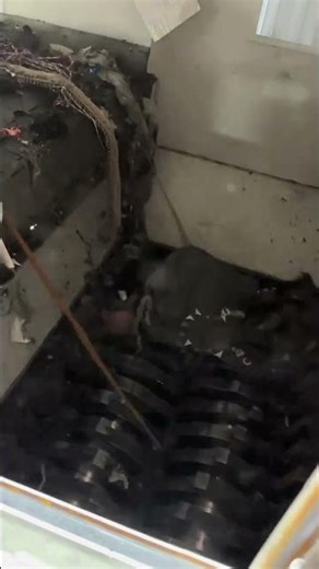 Crushing Solid Waste with a Powerful Two-Shaft Shredder