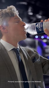 Ice Mountain is the perfect spring water for any Midwest weather, come rain or shine or snowstorm... or rain again. | Ice Mountain Natural Spring Water
