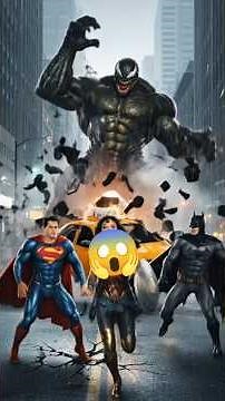 VENOM VS SUPERMAN ⚡ FULL MOVIE FIGHT SCENE ⚡😱