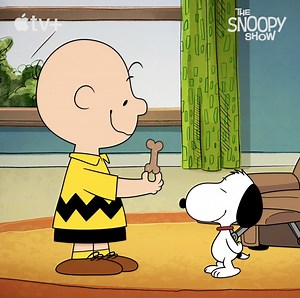 A different kind of dog treat for a different kind of dog. Snoopy and the Peanuts gang are back with a brand new series! It’s The Snoopy Show — and it’s coming to Apple TV February 5! apple.co/TheSnoopyShow_ | Apple TV