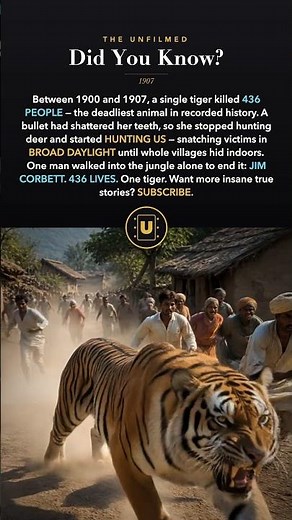 Her Broken Teeth Turned This Tiger Into a Man-Eater.