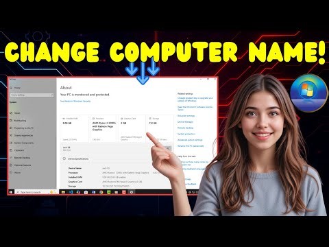 How To Change Computer Name In Windows 10 | Personalize Your PC (2025)