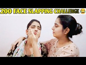 200 FACE SLAPPING CHALLENGE 😂😂