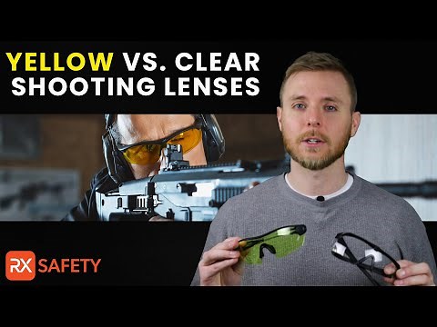 Shooting Glasses Yellow Vs. Clear