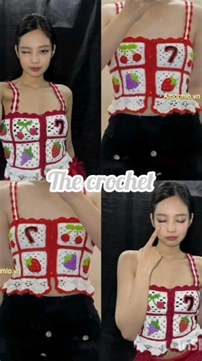 Jennie crochet #crochet #kpop # jennie # blackpink