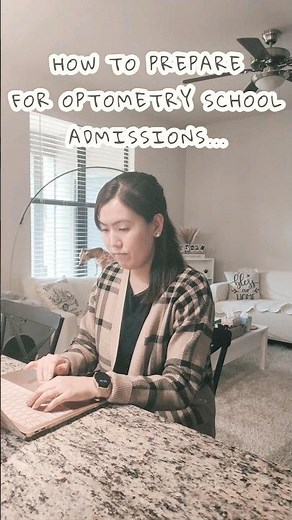 How I prepped for Optometry School Admissions #optometrist #optometry #preoptometry