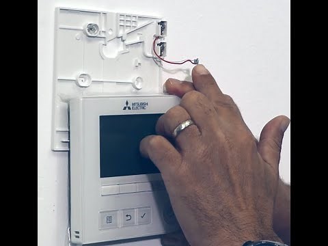 how to connect the Mitsubishi Electric PAR-40MAA Top case in less the 10 sec