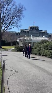 1.5M views · 10K reactions | Trump, Elon and ‘X’ go Tesla shopping outside the White House. First time something like this has ever happened. | Barron Trump Fans | Facebook