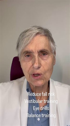 People with multiple sclerosis often have increased risk of falls and stumbles. As we age, we all have increased risk of falling and stumbling. This simple drill can help integrate your visual systems and your vestibular systems. This will help your brain process where you are in space more effectively. do a few minutes every day. If you want to learn more tips that you can use to better manage your multiple sclerosis symptoms sign up and be part of the MS Summit. The link is in the bio. There w