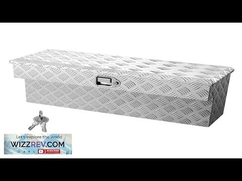 VEVOR Truck Bed Tool Box Heavy Duty Aluminum Tool Box with Tread