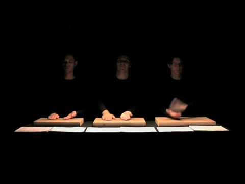 Table Music (Musique de Table) by Thierry de Mey