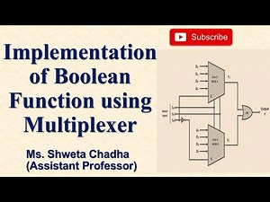 Boolean Implementation using Multiplexer