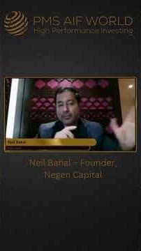 "Is Your Portfolio Ready for the AI Era?" — Neil Bahal, Negen Capital