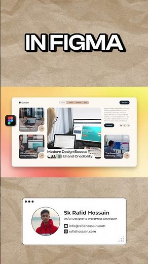 Blog Website UI Design in Figma | Figma Tutorial | Figma Tutorial For Beginners