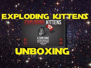 Exploding Kittens: Unboxing