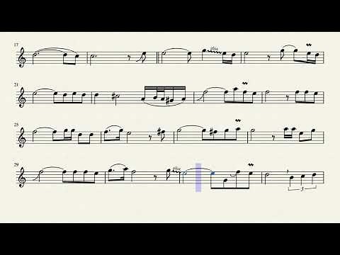 My Way - Frank Sinatra - Sax Alto - Partitura/Score