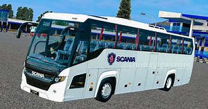 Scania Touring Bus Mod For Bus Simulator Indonesia - Sourav Gaming