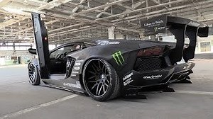 Liberty Walk Lamborghini Aventador with Fi Exhaust – Start, Revs & Fly-Bys!