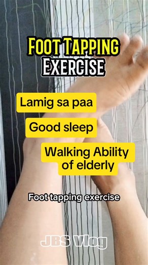 123 reactions · 40 shares | Foot Tapping Exercise #adsonreels2024 #highlightseveryone #followerseveryone #followersfbreels #adsonreels #viralreels #followersreels #reelsvideo #trendingreelsvideo #highlight #followers #everyone | Jbs Vlog | Facebook