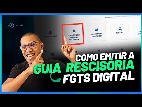 Como emitir a guia rescisória no FGTS Digital | TUTORIAL