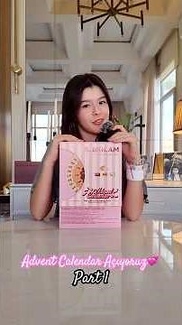 We're opening the #sheglam #adventcalendar 😍 My sister @asliguler sent it to me 🫠 #makeup #unboxing