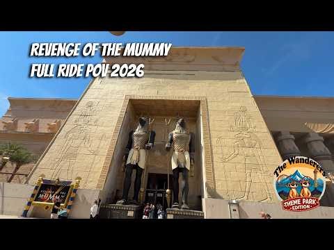 Revenge of the Mummy Then and Now Full Ride POV Universal Studios Singapore 2026