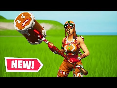 New GINGERBREAD RAIDER Skin in Fortnite!