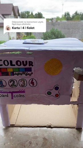 Interactive Colorful Fidget Toy Demonstration