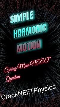 Collision + SHM Combined (Bullet-Block Problem) #neet #physics #shm #neet2026