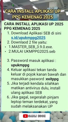 How to Install the 2025 Ministry of Religion PPG SEB UP Application #ppgkemenag2025