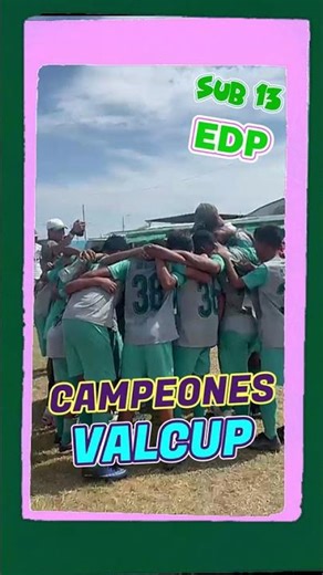 CAMPEONES Sub 13 EDP Torneo Valcup Hablando de Futbol #losrios #babahoyo #futbol